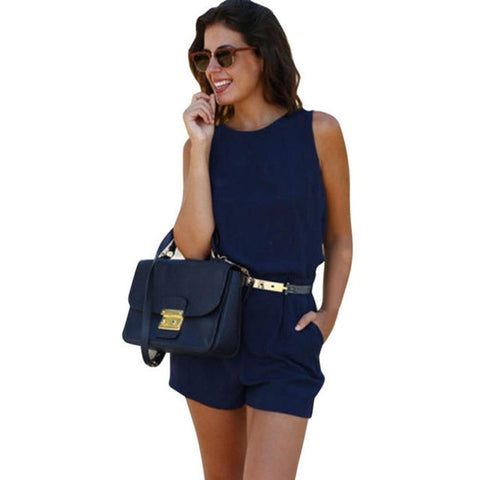 Backless Summer Romper