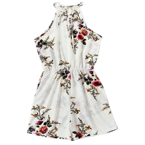 Backless Beach Romper